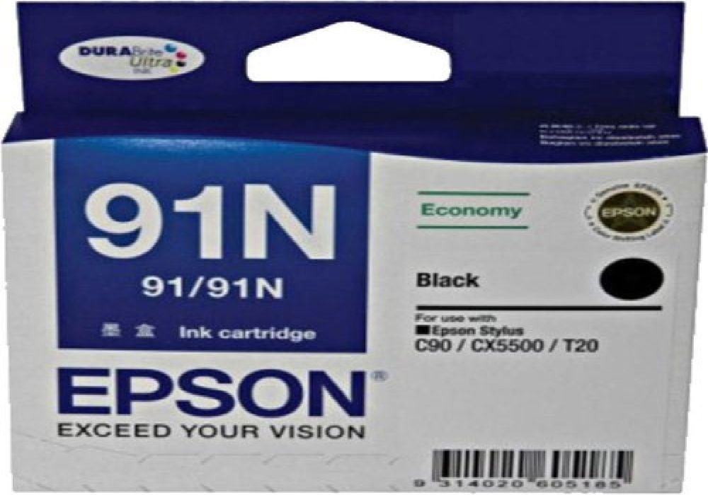 Epson 91N Black Ink Cartridge