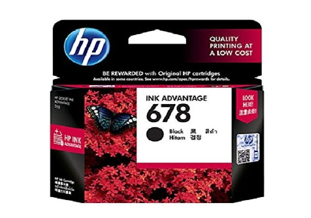 HP 678 Black Ink Advantage Cartridge