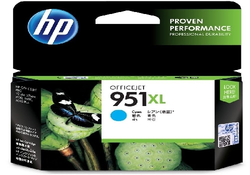 HP 951XL Office Jet Ink Cartridge (Cyan)