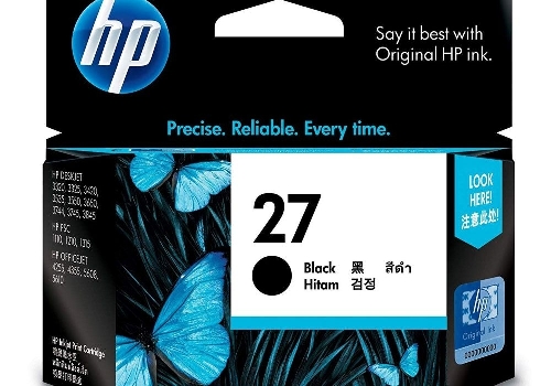 HP 27 Ink Cartridge, Black