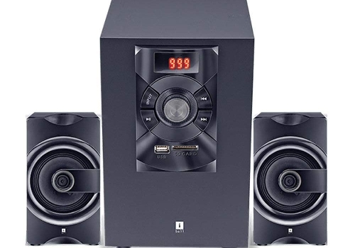 iBall SoundKing i3-2.1 Multimedia Speaker, Black