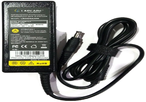 Lapcare 19V 3.16Amp 60 W Laptop Adapter