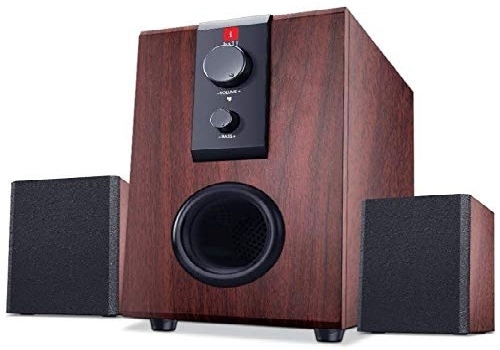 iBall Raaga 2.1 Q9 Full Wood Speakers